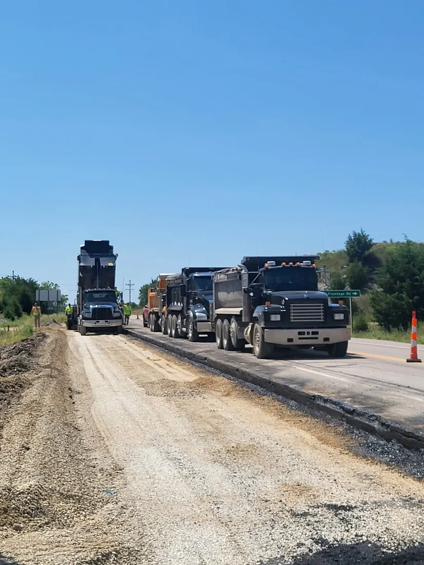 Asphalt millings delivery